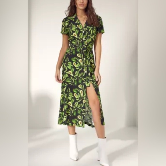 Aritzia Wilfred Midi Shirt Dress - Picture 2 of 12